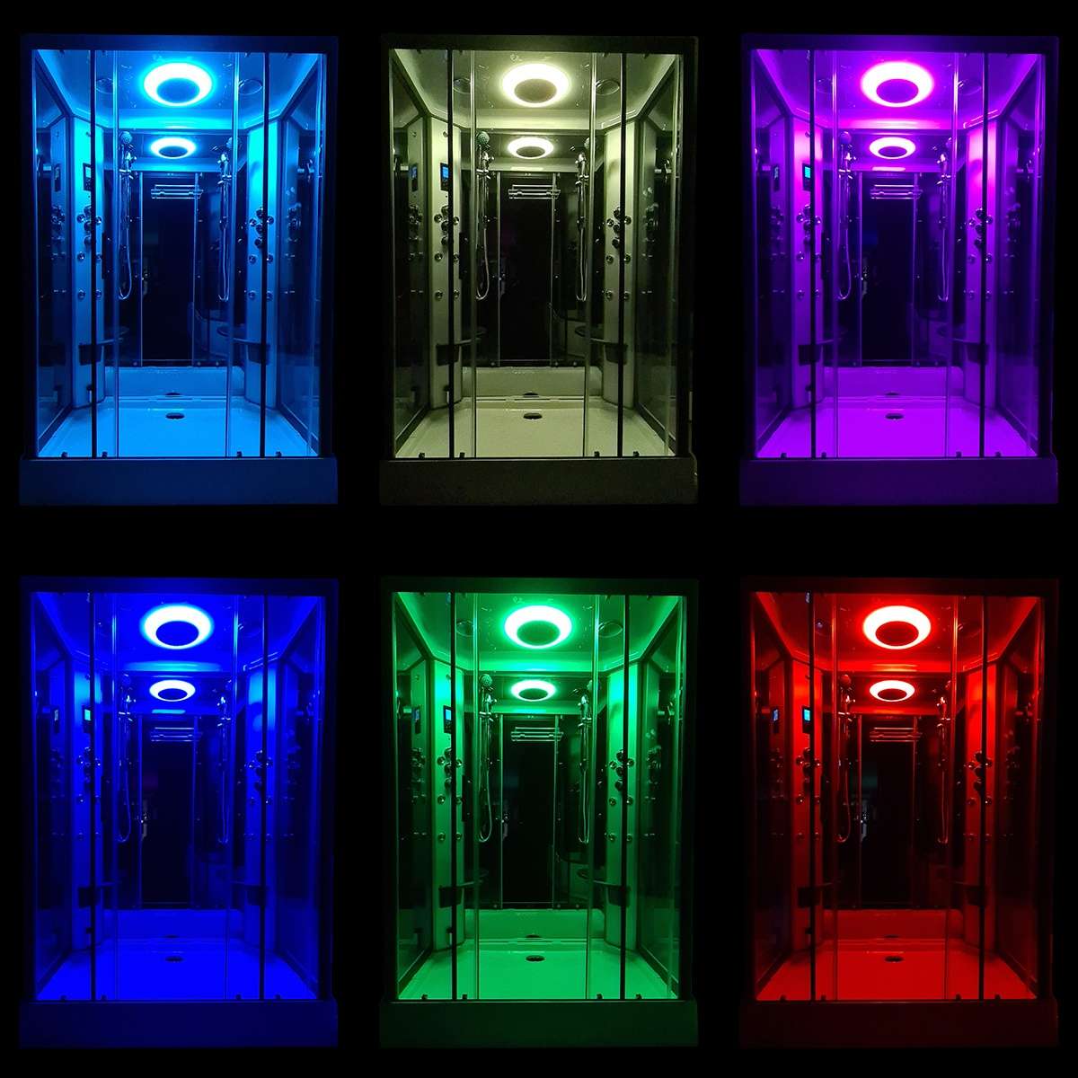 Insignia Showers Key Features Reviewed - Chromotherapy Lighting